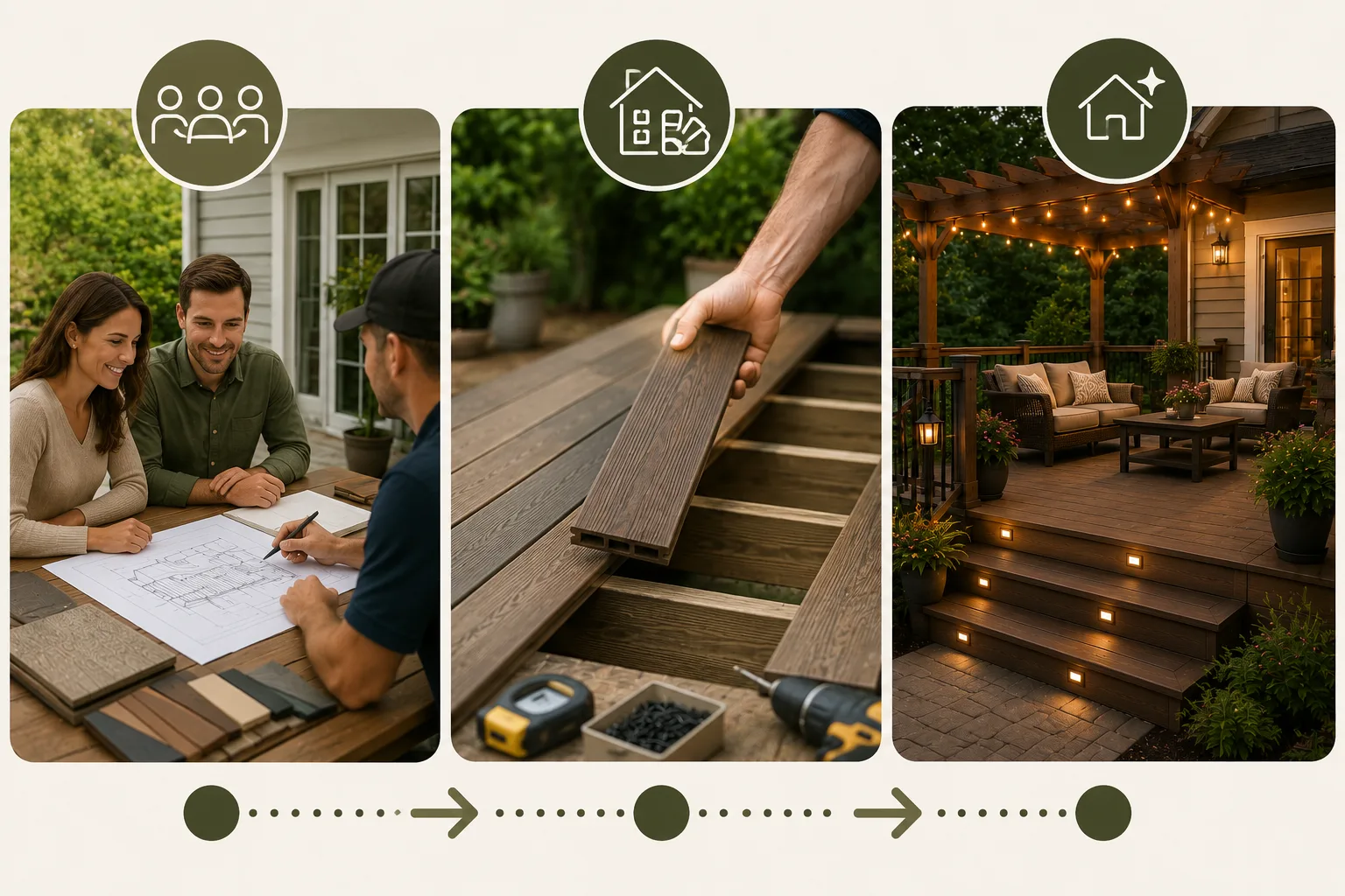 Outdoor living construction